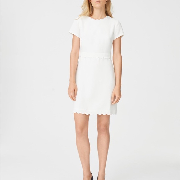 Club Monaco avaline dress sz 8 white - Picture 1 of 9